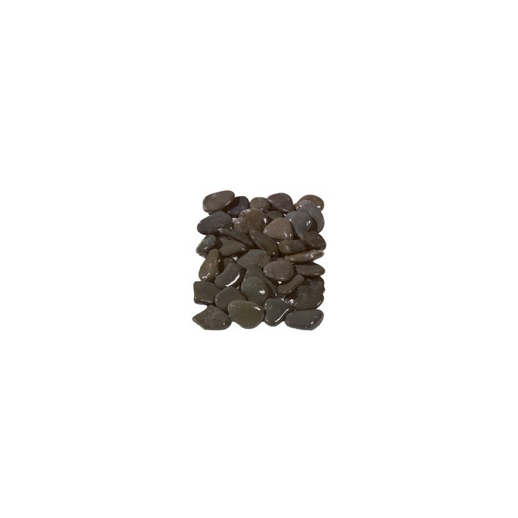 Flat Grey Pebbles 5070mm Available in poly bags or bulk bags