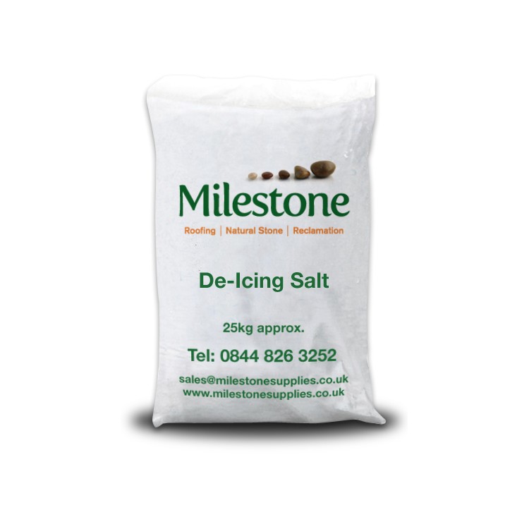 White DeIcing Salt Available in Poly Bags, Bulk Bags And Loose Loads