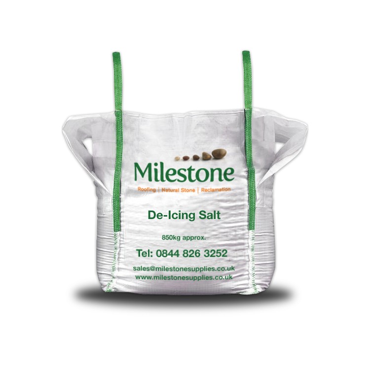 White DeIcing Salt Available in Poly Bags, Bulk Bags And Loose Loads