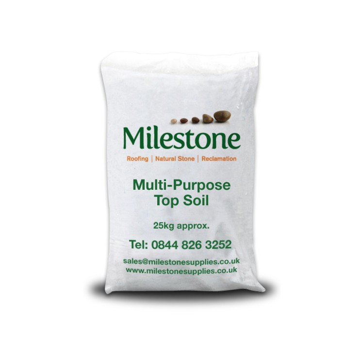 Premium Grade Multi Purpose Topsoil Available in Poly Bags, Bulk Bags