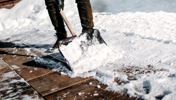 How to keep your pathways free from ice and snow this winter
